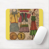Jane Arden Papierpuppe Polnische Kleidung der 1930 Mousepad (Mit Mouse)