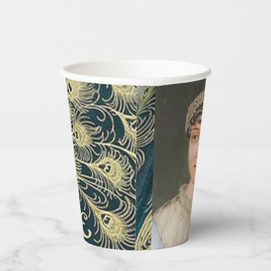 Jane Auste Pappbecher (Rechts)