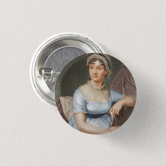Jane Austen (1775-1817) Button (Vorne & Hinten)