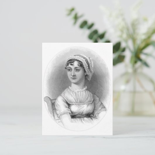 Jane Austen (1775-1817) Postkarte (Stehend Vorderseite)