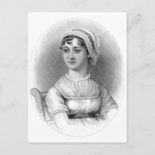 Jane Austen (1775-1817) Postkarte