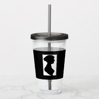 Jane Austen Acrylic tumbler Acryltrinkbecher