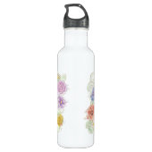 Jane Austen-Art des Tages Edelstahlflasche (Rückseite)