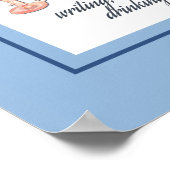 Jane Austen art Poster (Ecke)