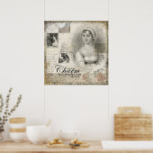 Jane Austen Art Print Poster (Küche)
