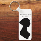 Jane Austen at 250 Schlüsselanhänger (Vorderseite)