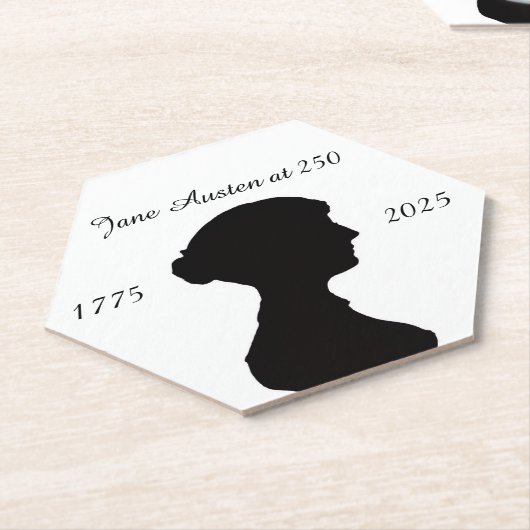 Jane Austen at 250 Untersetzer (angewinkelt)