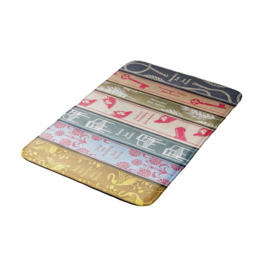 Jane Austen Badematte (Schrägansicht)