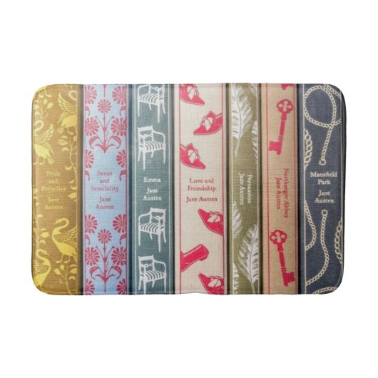 Jane Austen Badematte (Vorderseite)