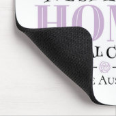 Jane Austen - Bleibe auf Zuhause - Coffee Pot Mousepad (Ecke)