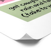 Jane Austen Board Game Poster (Ecke)