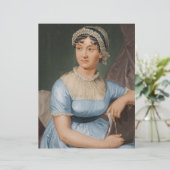 Jane Austen Briefbogen (Stehend Vorderseite)
