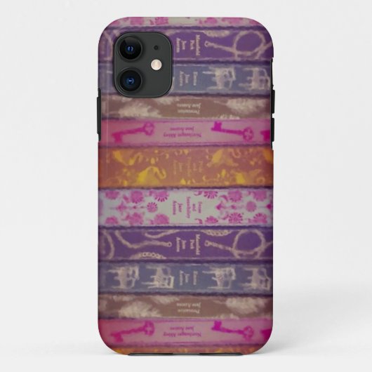 Jane Austen-Bücher iPhone Fall Case-Mate iPhone Hülle (Rückseite)