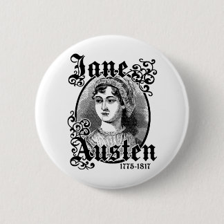 Jane Austen Button
