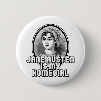 Jane Austen Button