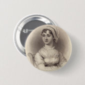 Jane Austen Button (Vorne & Hinten)