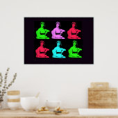 Jane Austen Collage Poster (Küche)