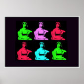 Jane Austen Collage Poster (Vorne)