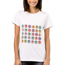 Jane Austen Colors T - Shirt