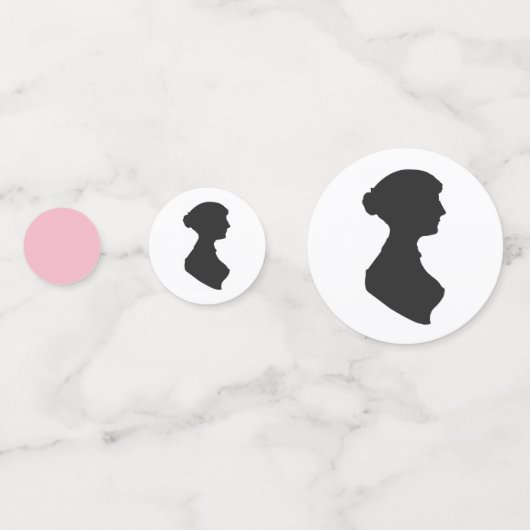 Jane Austen Confetti Konfetti (Vorderseiten)