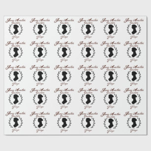 Jane Austen Couture Wrapping Paper Geschenkpapier