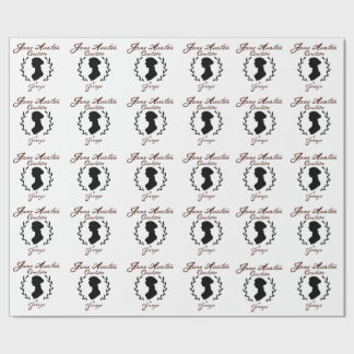 Jane Austen Couture Wrapping Paper Geschenkpapier