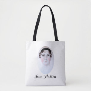 Jane Austen Custom All-Over-Print Tote Bag Tasche