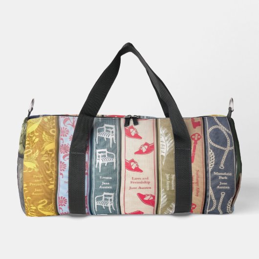 Jane Austen Duffle Bag (Rückseite)