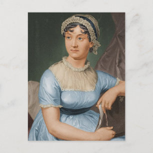 Jane Austen Einladungspostkarte