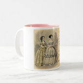 Jane Austen: Eitelkeit Zweifarbige Tasse (Vorderseite Links)