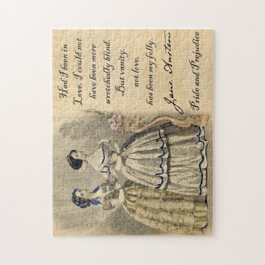 Jane Austen: Eitelkeits-Puzzlespiel Puzzle (Vertikal)