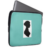Jane Austen Electronics Bag Laptopschutzhülle (Vorne Rechts)