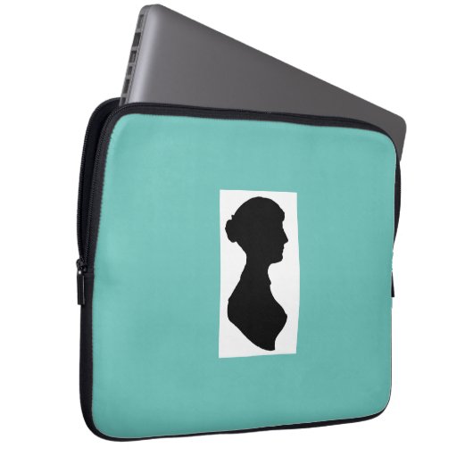 Jane Austen Electronics Bag Laptopschutzhülle (Vorne Rechts)