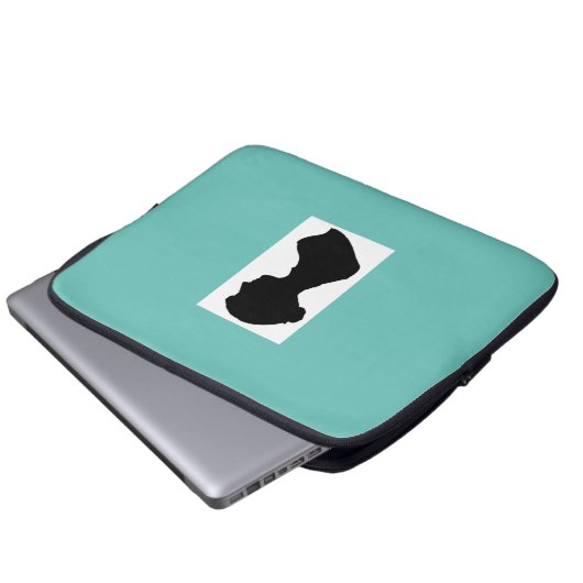 Jane Austen Electronics Bag Laptopschutzhülle (Vorne Knopf)