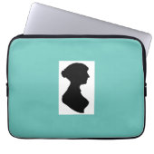 Jane Austen Electronics Bag Laptopschutzhülle (Vorderseite)