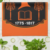 Jane Austen English Novelist Geschirrtuch (Gefaltet)