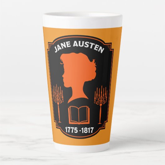 Jane Austen English Novelist Milchtasse (Vorderseite)