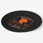 Jane Austen English Novelist Pappteller (Schrägansicht)