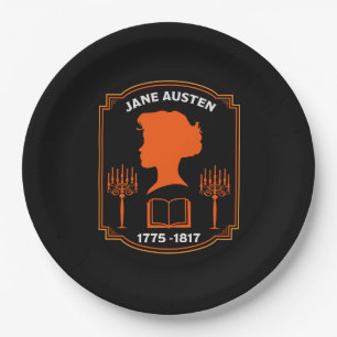 Jane Austen English Novelist Pappteller