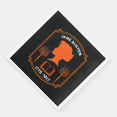 Jane Austen English Novelist Serviette (Ecke)