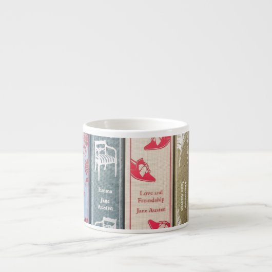 Jane Austen  Espressotasse (Vorderseite)