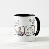 Jane Austen Fan Club Tasse (VorderseiteRechts)