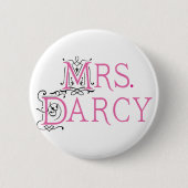 Jane Austen-Frau Darcy Gift Button (Vorderseite)