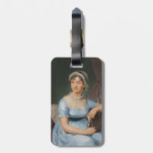 Jane-Austen-Gepäckanhänger Gepäckanhänger (Rückseite vertikal)