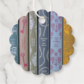 Jane Austen Geschenkanhänger (Rückseite)