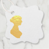 Jane Austen Geschenkanhänger (Vorderseite)