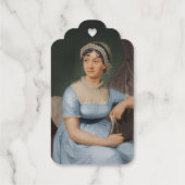 Jane Austen Geschenkanhänger (Rückseite)