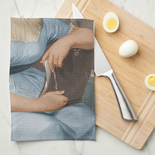 Jane Austen Geschirrtuch (Viertel Falte)