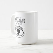 Jane-Austen-Gesellschaft der Hartnäckigen Eigensin Kaffeetasse (Vorderseite Links)