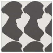 Jane Austen-Gewebe Stoff (Nahaufnahme)